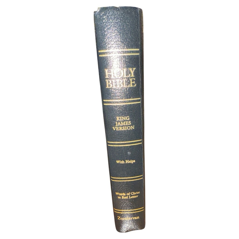 Holy Bible King James Version With Helps Zondervan 2000 Red Letter - Picture 2 of 6